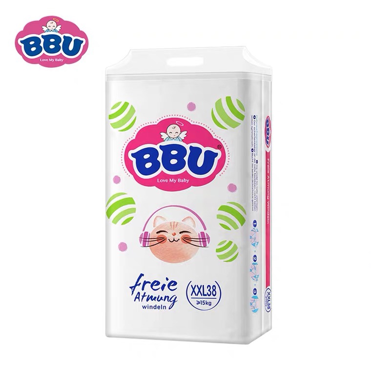 BBU自由呼吸纸尿裤系列XXL38
