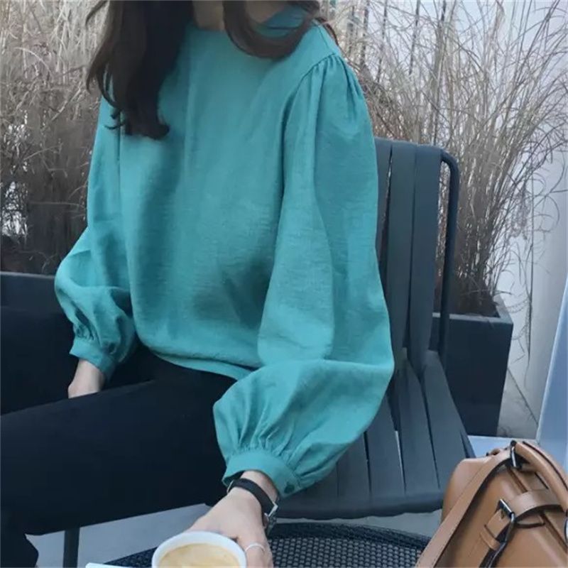 秋季新款薄款宽松百搭春秋上衣女潮时尚230